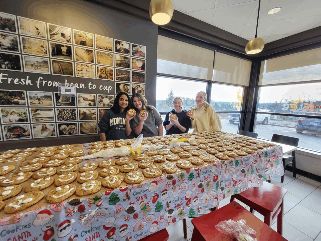 Tim Hortons Holiday Smile Cookie Campaign funds donated to Huntsville High School
