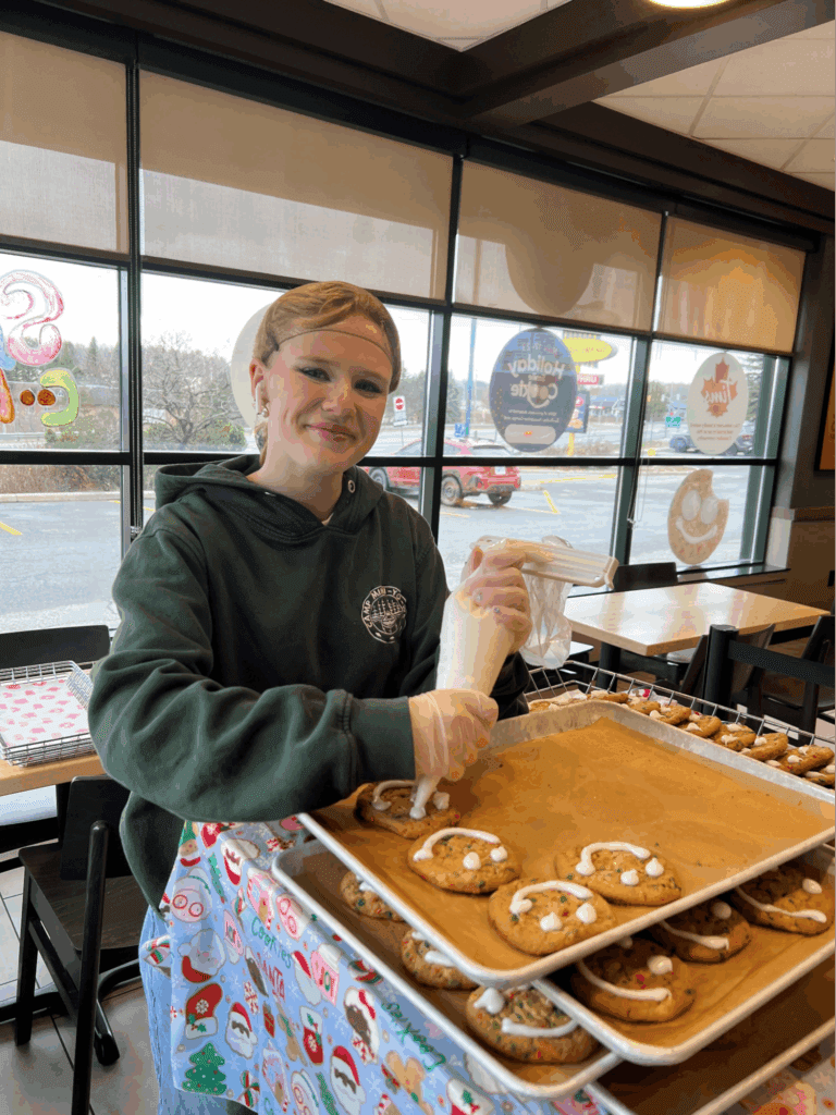 Tim Hortons Holiday Smile Cookie Campaign funds donated to Huntsville High School