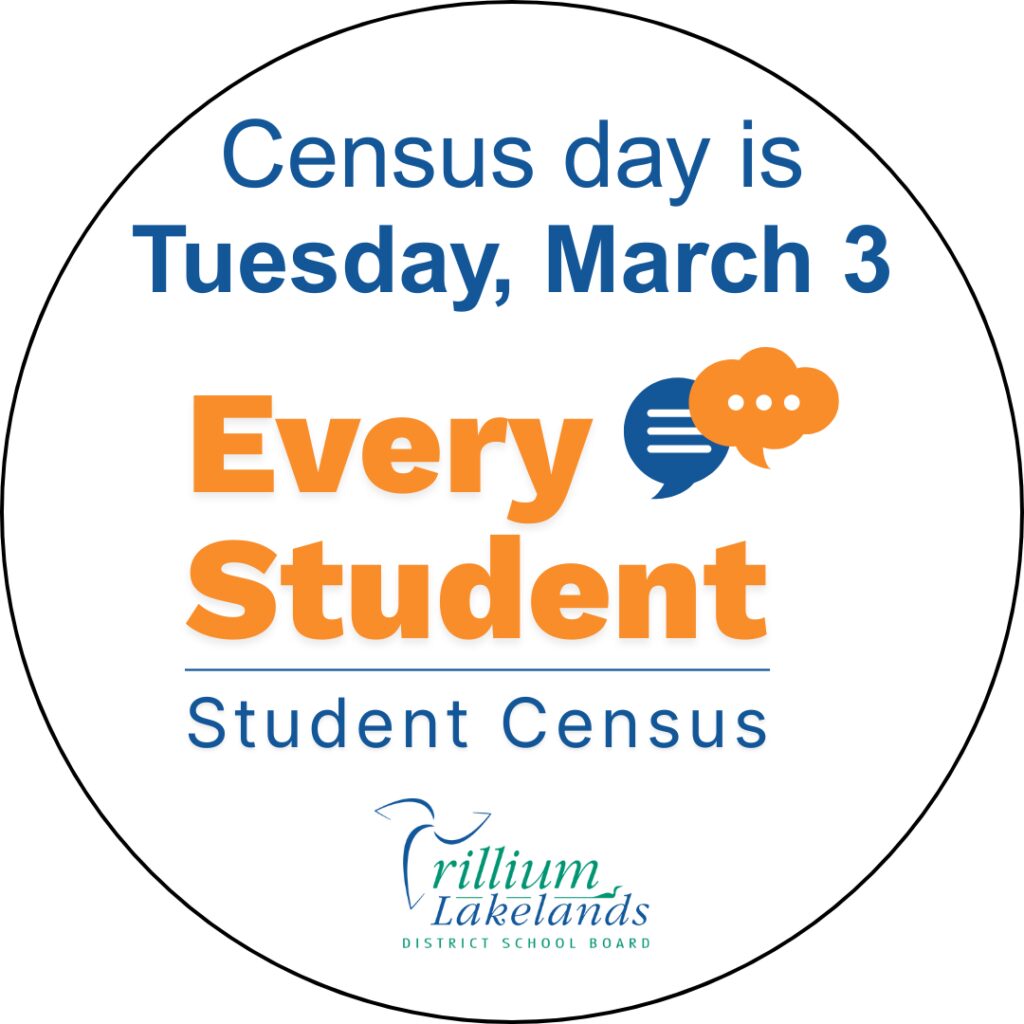 2026 Student Census - website button